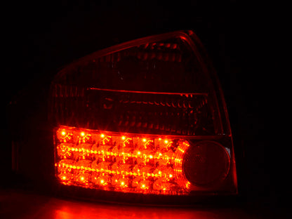 LED Rückleuchten Set Audi A6 Limousine Typ 4B Bj. 97-03 chrom