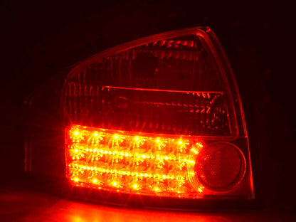LED Rückleuchten Set Audi A6 Limousine Typ 4B Bj. 97-03 chrom
