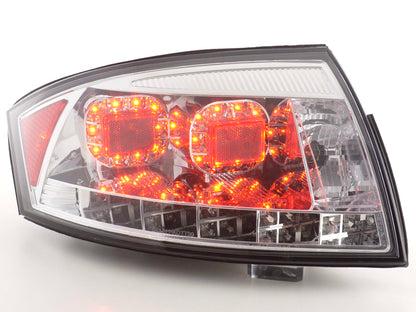 LED Rückleuchten Set Audi TT Typ 8N Bj. 98-06 chrom für Rechtslenker