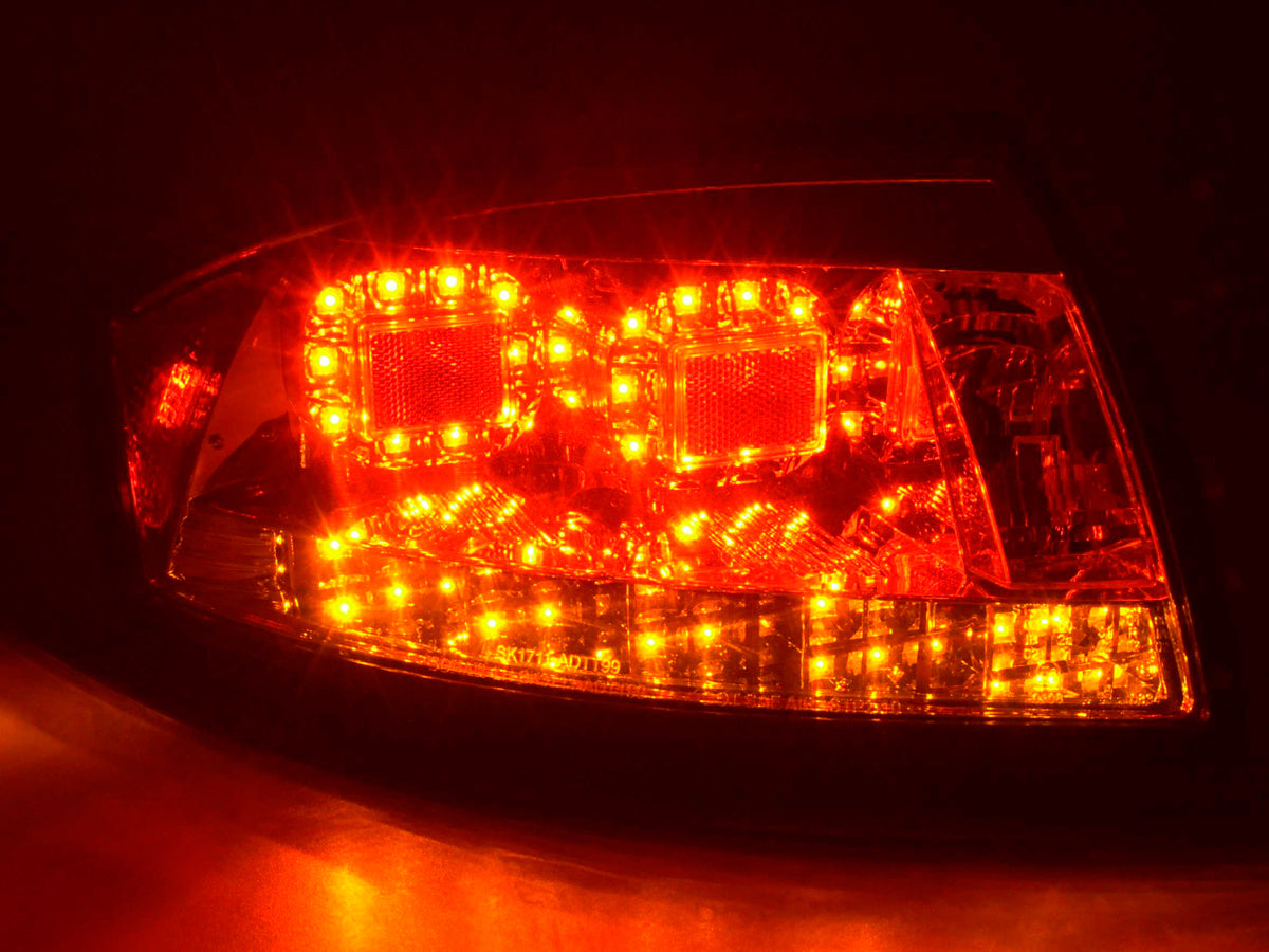 LED Rückleuchten Set Audi TT Typ 8N Bj. 98-06 chrom für Rechtslenker