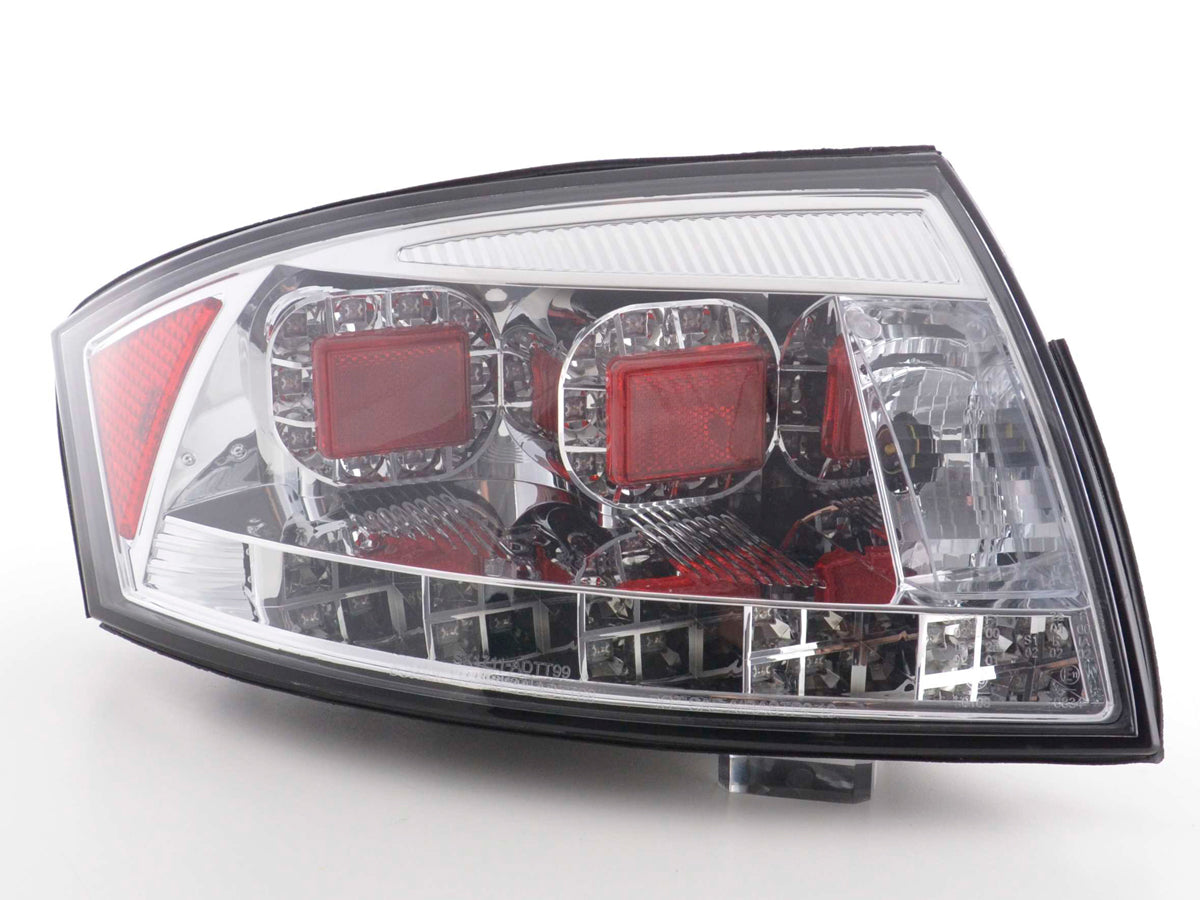 LED Rückleuchten Set Audi TT Typ 8N Bj. 98-06 chrom für Rechtslenker