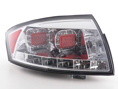 LED Rückleuchten Set Audi TT Typ 8N Bj. 98-06 chrom für Rechtslenker