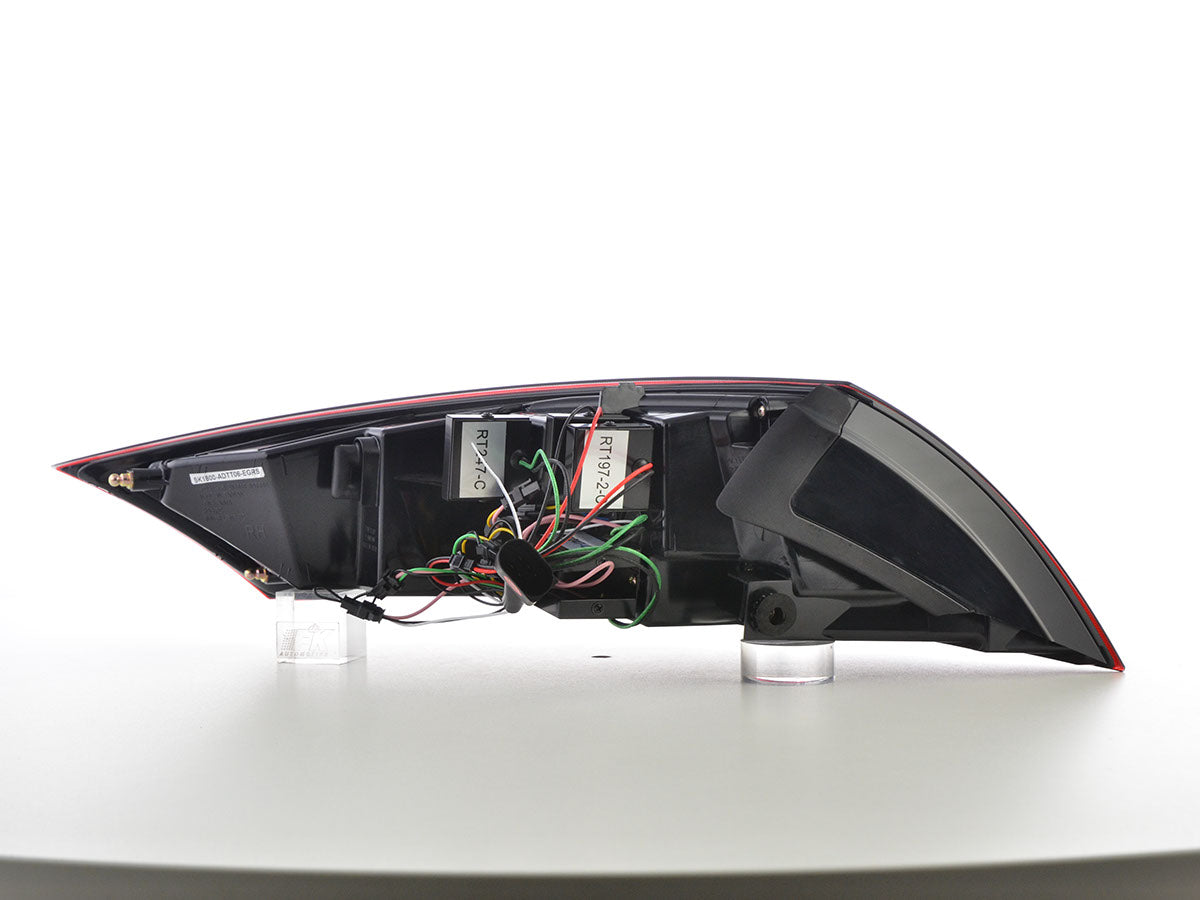 LED Rückleuchten Set Lightbar Audi TT 8J Bj. 06-14 rot/smoke