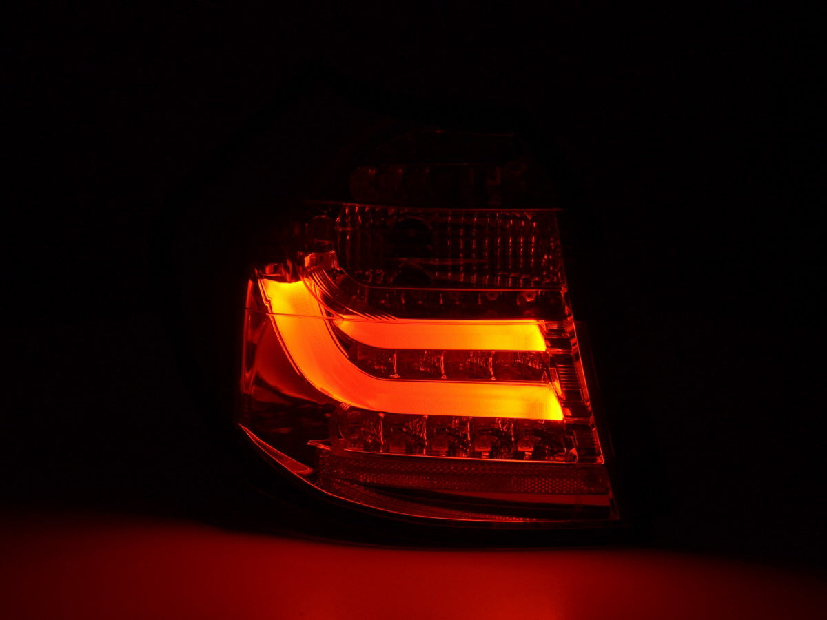 LED Rückleuchten Set BMW 1er E87/E81 3/5-trg. Bj. 07-11 chrom