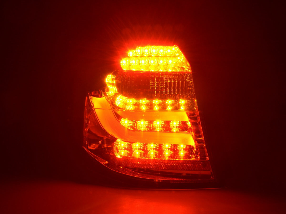 LED Rückleuchten Set BMW 1er E87/E81 3/5-trg. Bj. 07-11 chrom