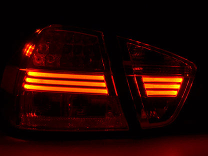 LED Rückleuchten Set BMW 3er Limousine Typ E90 Bj. 05-08 klar/rot