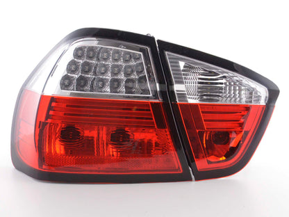 LED Rückleuchten Set BMW 3er Limousine Typ E90 Bj. 05-08 klar/rot