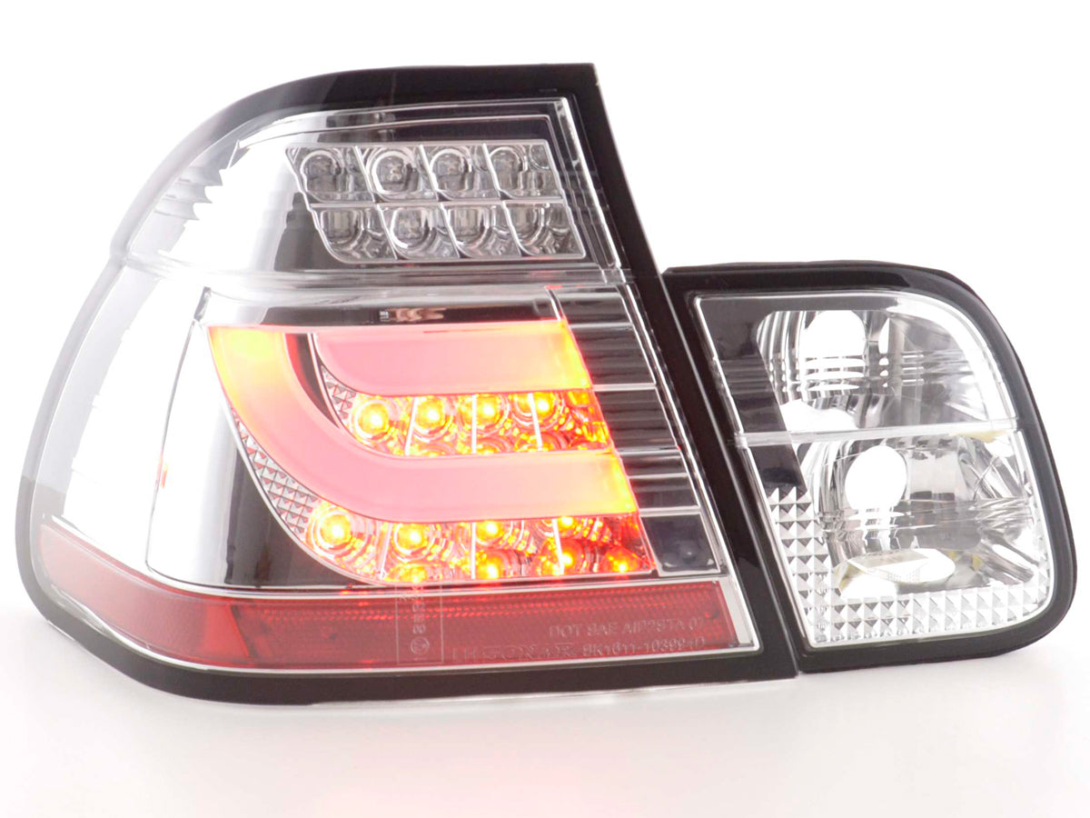 LED Rückleuchten Set BMW 3er E46 Limo Bj. 98-01 chrom