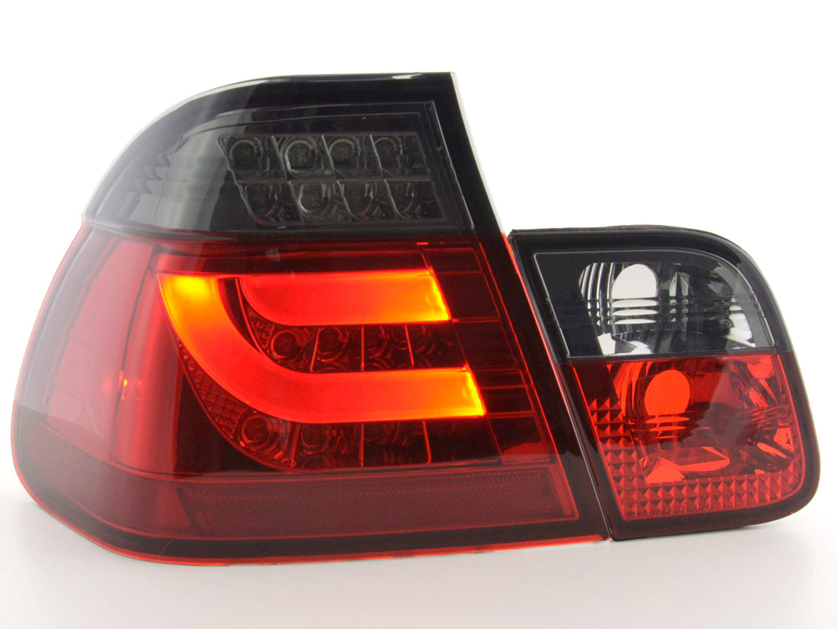 LED Rückleuchten Set BMW 3er E46 Limo  98-01 rot/schwarz