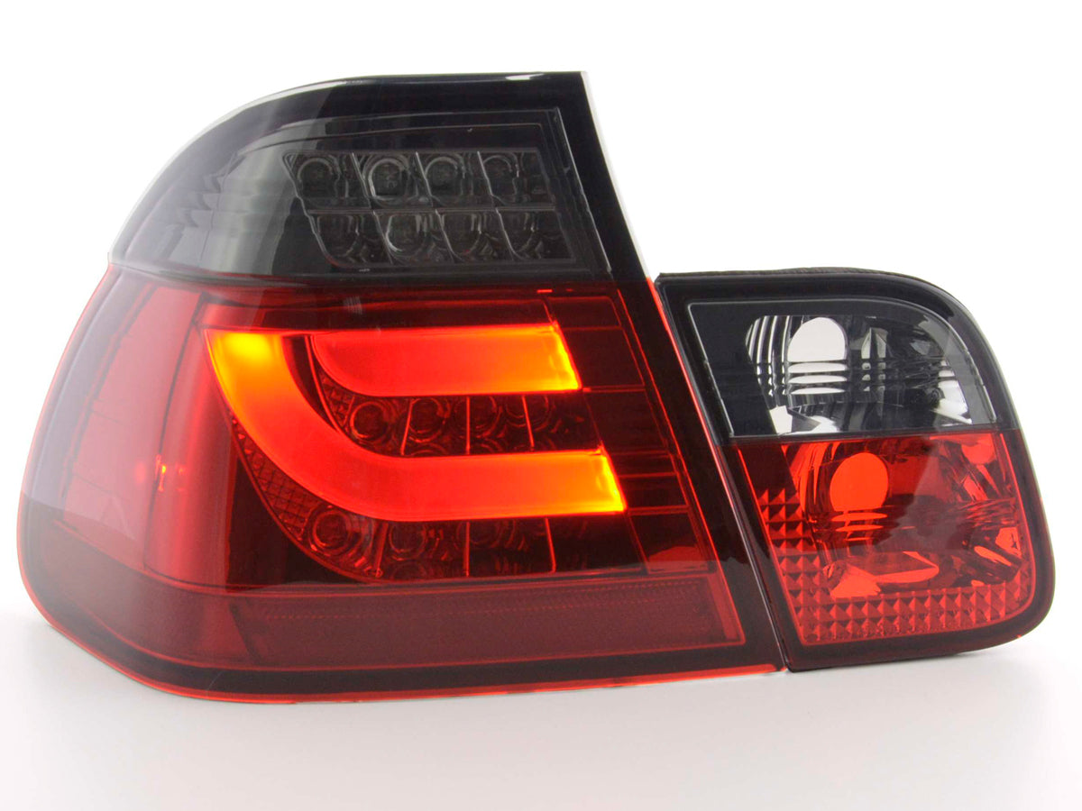 LED Rückleuchten Set BMW 3er E46 Limo  98-01 rot/schwarz