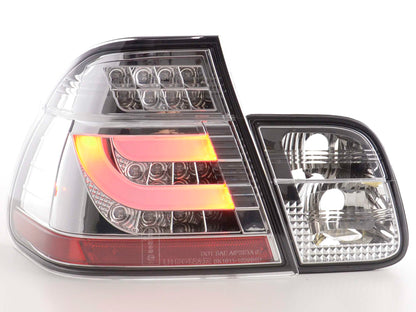 LED Rückleuchten Set BMW 3er E46 Limo Bj. 02-05 chrom