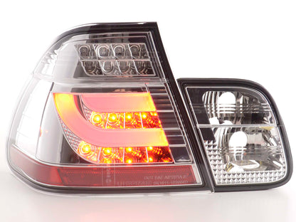 LED Rückleuchten Set BMW 3er E46 Limo Bj. 02-05 chrom