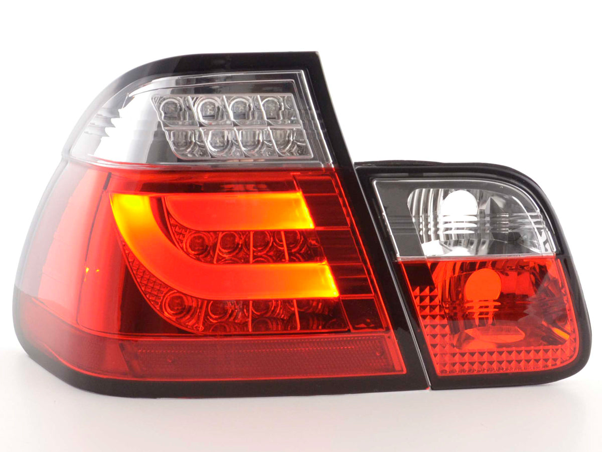 LED Rückleuchten Set BMW 3er E46 Limo  02-05 rot/klar