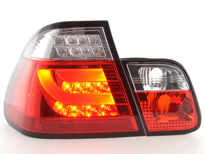 LED Rückleuchten Set BMW 3er E46 Limo  02-05 rot/klar