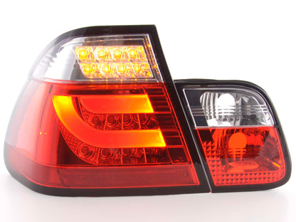 LED Rückleuchten Set BMW 3er E46 Limo  02-05 rot/klar