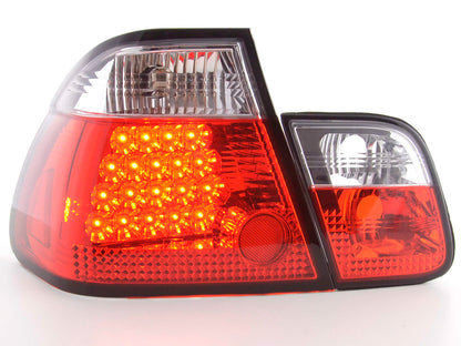 LED Rückleuchten Set BMW 3er Limousine Typ E46 Bj. 98-01 klar/rot