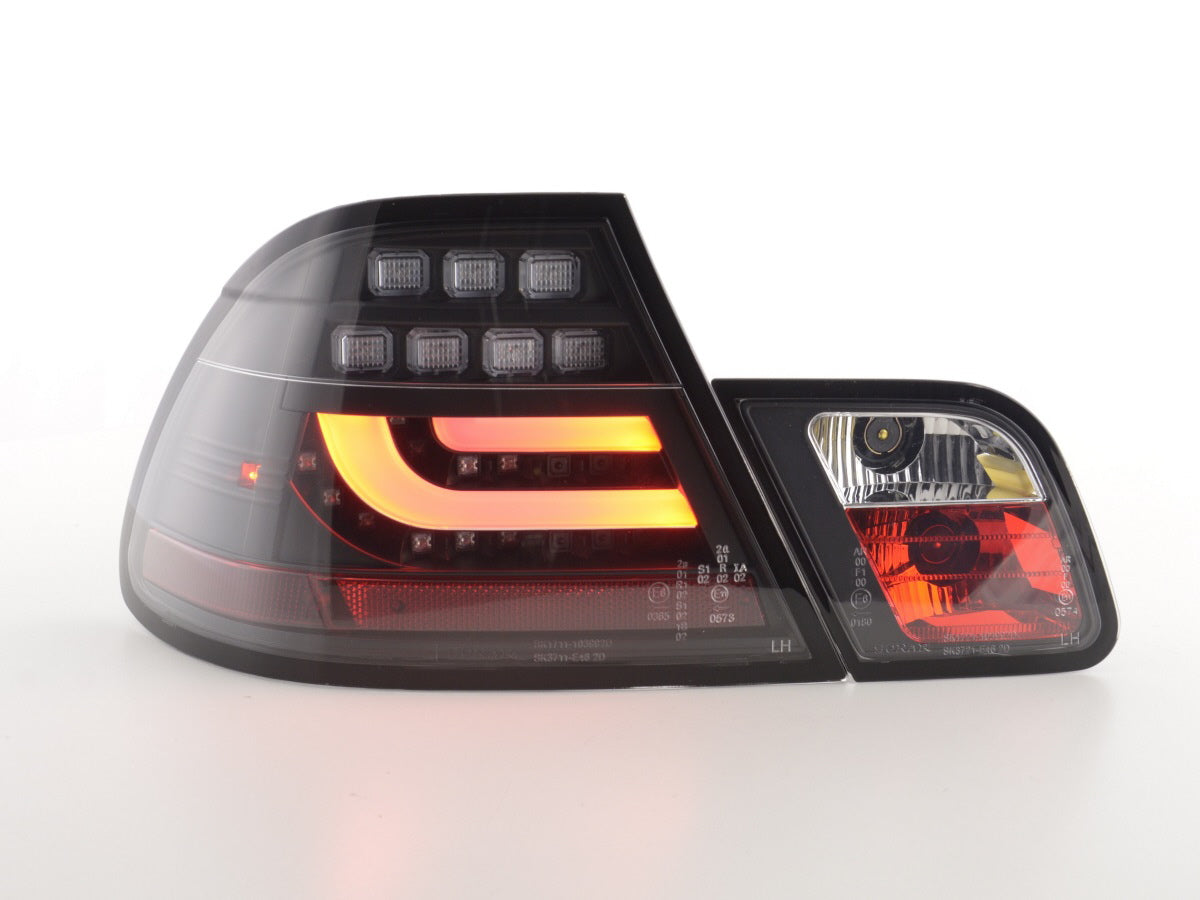 LED Rückleuchten Set BMW 3er E46 Coupe Bj. 03-07 schwarz
