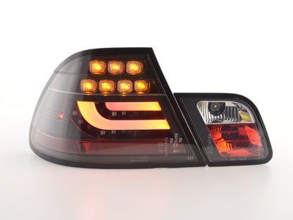 LED Rückleuchten Set BMW 3er E46 Coupe Bj. 03-07 schwarz
