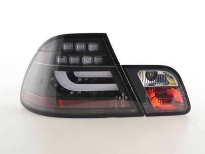 LED Rückleuchten Set BMW 3er E46 Coupe Bj. 03-07 schwarz