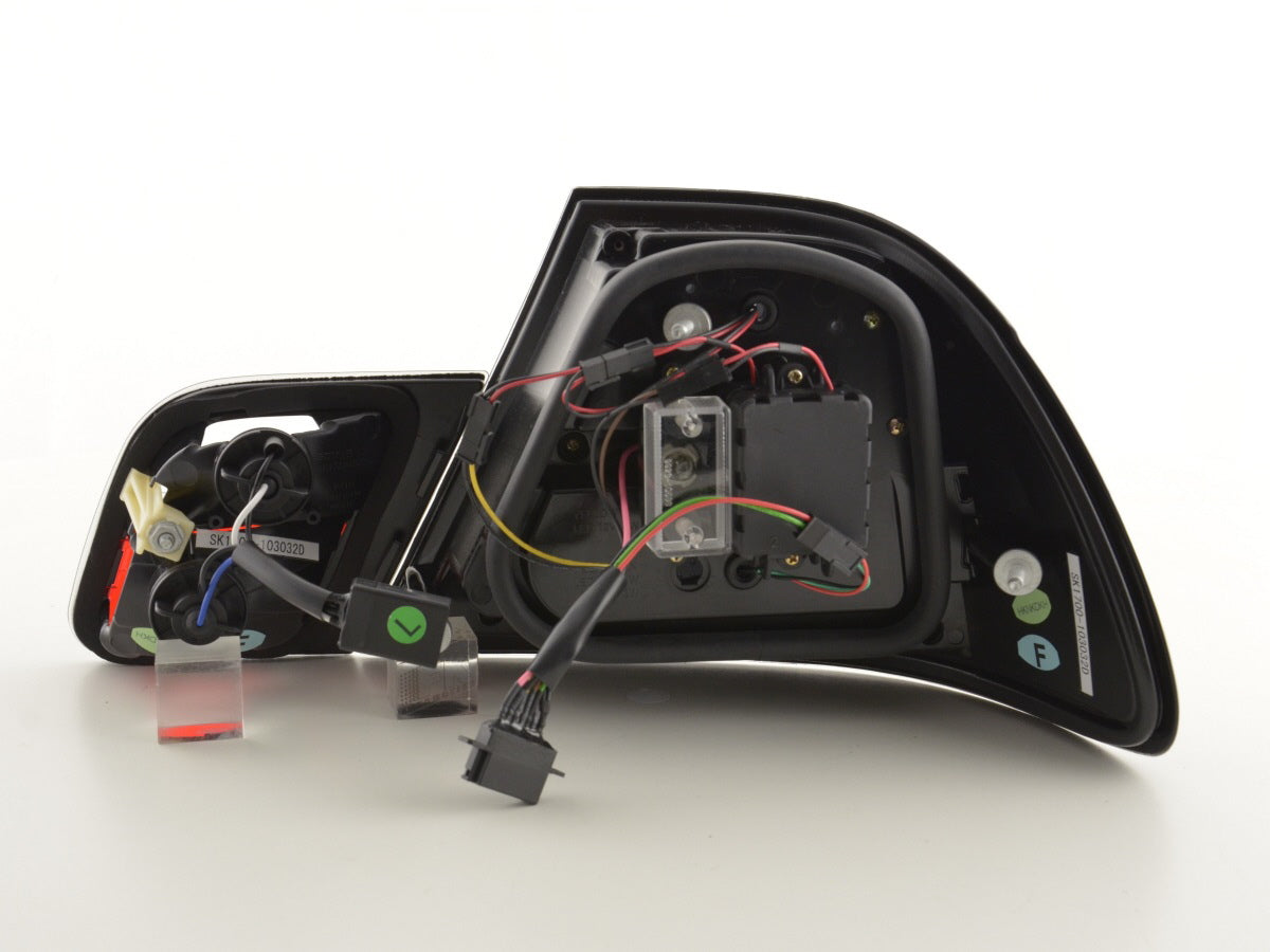 LED Rückleuchten Set BMW 3er E46 Coupe Bj. 03-07 chrom