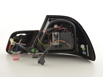 LED Rückleuchten Set BMW 3er E46 Coupe Bj. 03-07 chrom