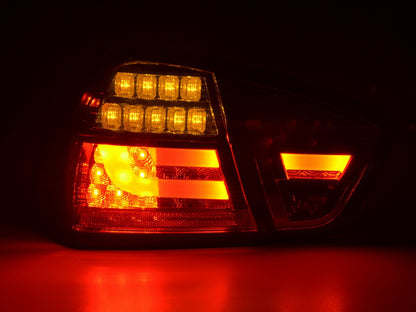 LED Rückleuchten Set BMW 3er E90 Limo Bj. 05-08 rot/schwarz