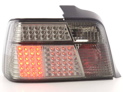 LED Rückleuchten Set BMW 3er Limousine Typ E36 Bj. 91-98 schwarz/rot