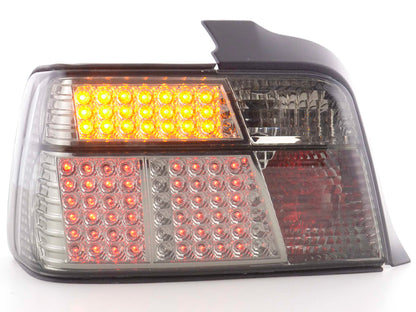 LED Rückleuchten Set BMW 3er Limousine Typ E36 Bj. 91-98 schwarz/rot