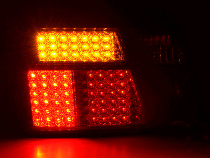 LED Rückleuchten Set BMW 3er Limousine Typ E36 Bj. 91-98 schwarz/rot