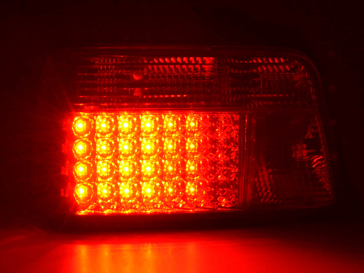 LED Rückleuchten Set BMW 3er Limousine Typ E36 Bj. 91-98 rot/weiß