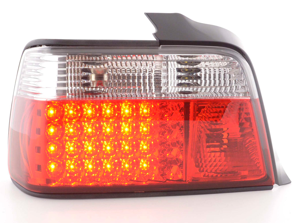 LED Rückleuchten Set BMW 3er Limousine Typ E36 Bj. 91-98 rot/weiß