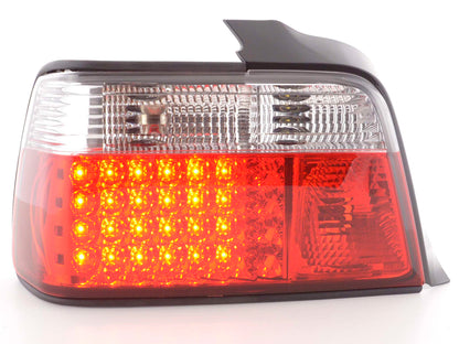 LED Rückleuchten Set BMW 3er Limousine Typ E36 Bj. 91-98 rot/weiß