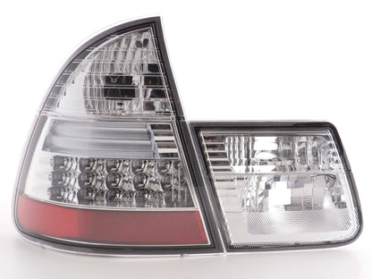 LED Rückleuchten Set BMW 3er Touring Typ E46 Bj. 98-05 chrom