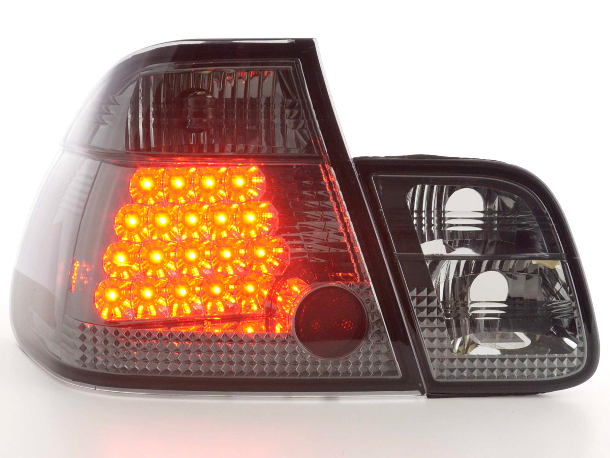 LED Rückleuchten Set BMW 3er Limousine Typ E46 Bj. 98-01 schwarz
