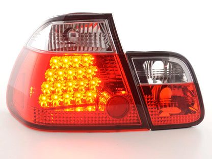 LED Rückleuchten Set BMW 3er Limousine Typ E46 Bj. 01-05 klar/rot