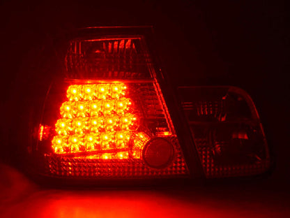 LED Rückleuchten Set BMW 3er Limousine Typ E46 Bj. 01-05 klar/rot