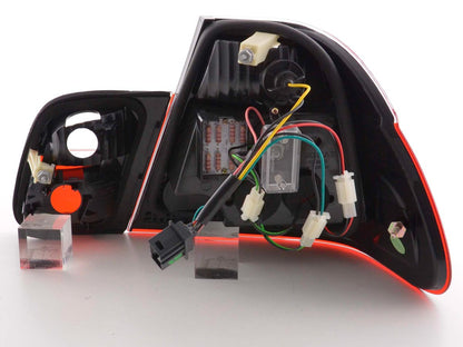 LED Rückleuchten Set BMW 3er Limousine Typ E46 Bj. 01-05 klar/rot