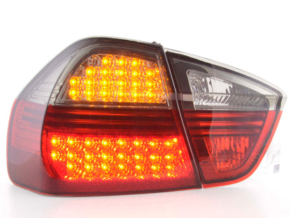 LED Rückleuchten Set BMW 3er Limousine Typ E90 Bj. 05-08 schwarz/rot