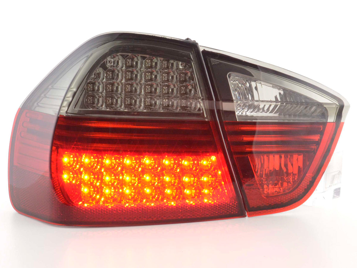 LED Rückleuchten Set BMW 3er Limousine Typ E90 Bj. 05-08 schwarz/rot