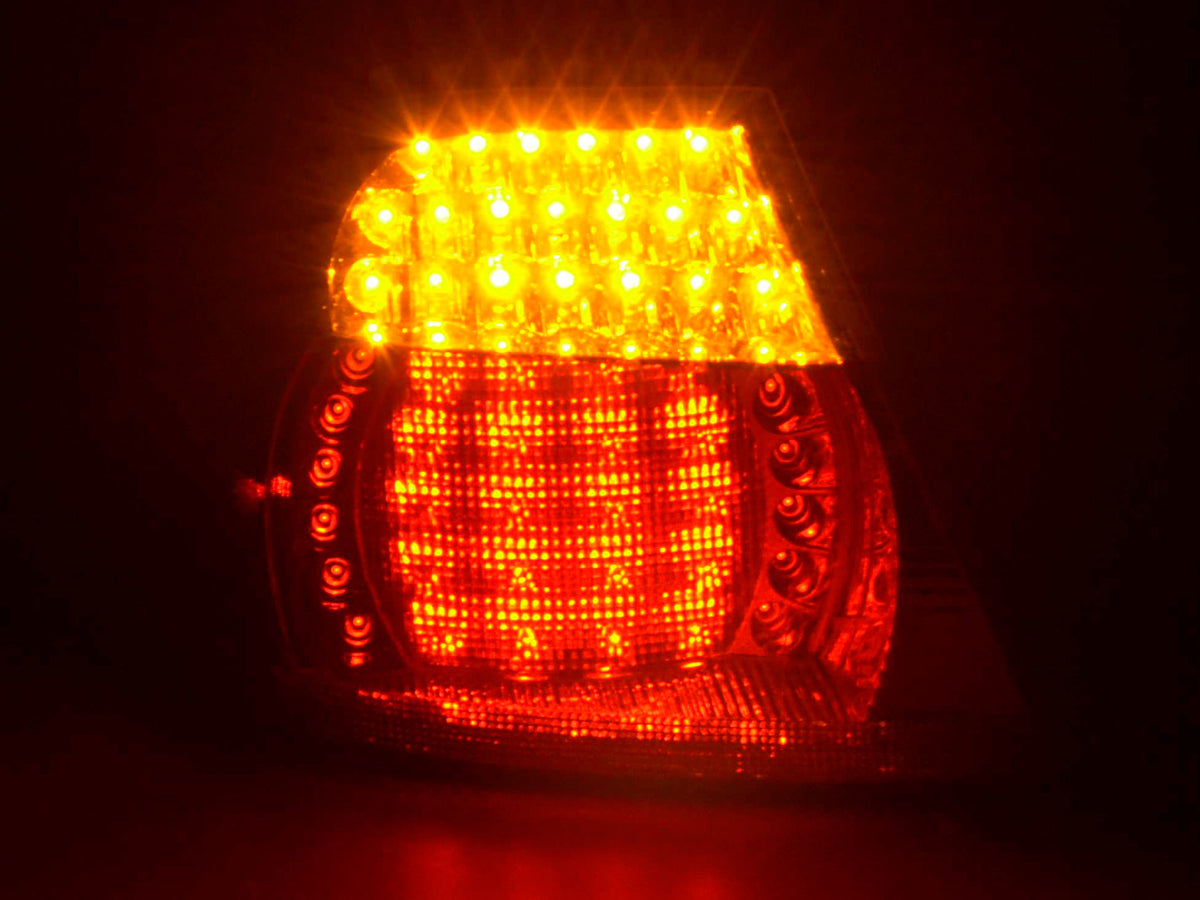 Verschleißteile Rückleuchte links BMW 3er Coupe Typ E46 Bj. 03-06, gelb/rot