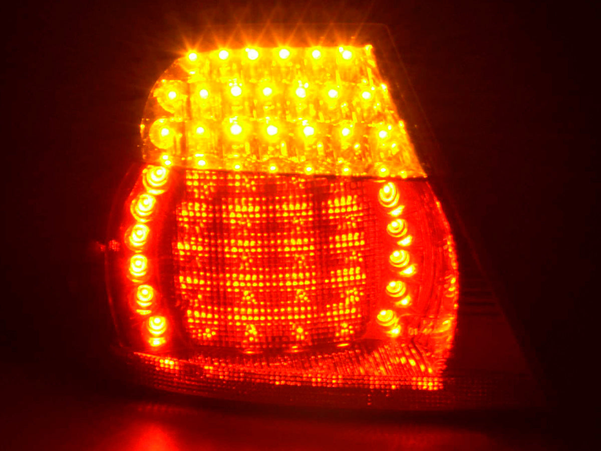 Verschleißteile Rückleuchte links BMW 3er Coupe Typ E46 Bj. 03-06, gelb/rot