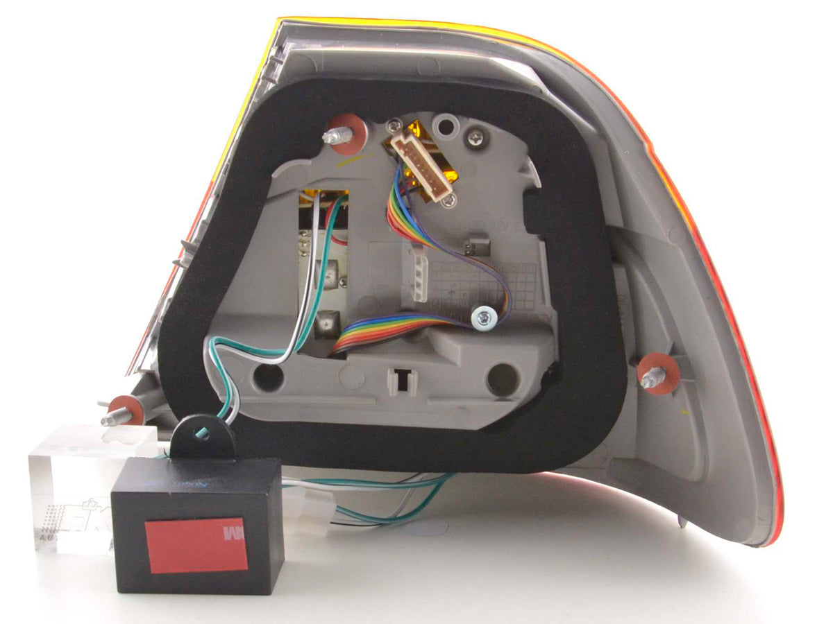 Verschleißteile Rückleuchte links BMW 3er Coupe Typ E46 Bj. 03-06, gelb/rot
