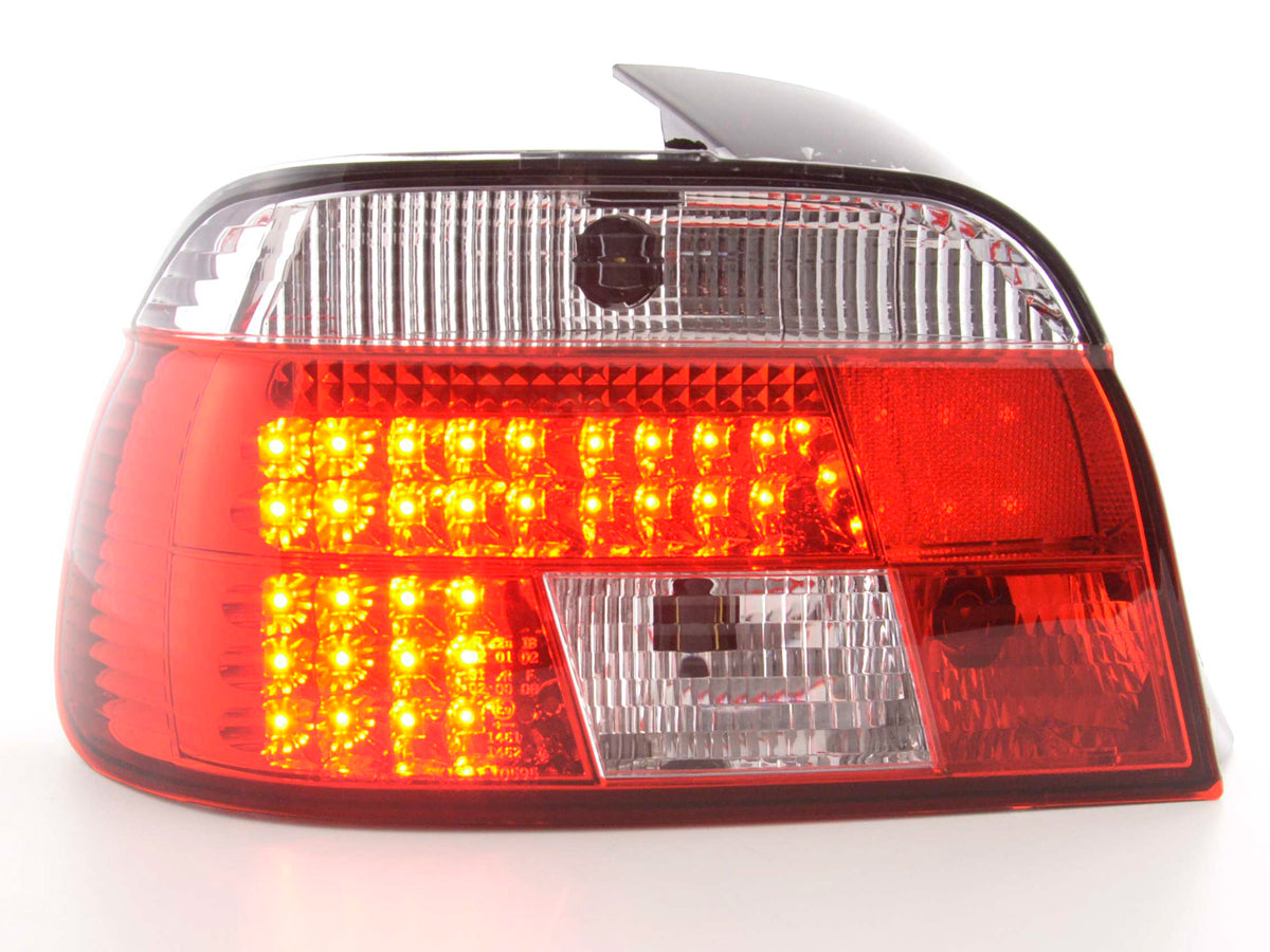 LED Rückleuchten Set BMW 5er Limousine Typ E39 Bj. 95-00 klar/rot