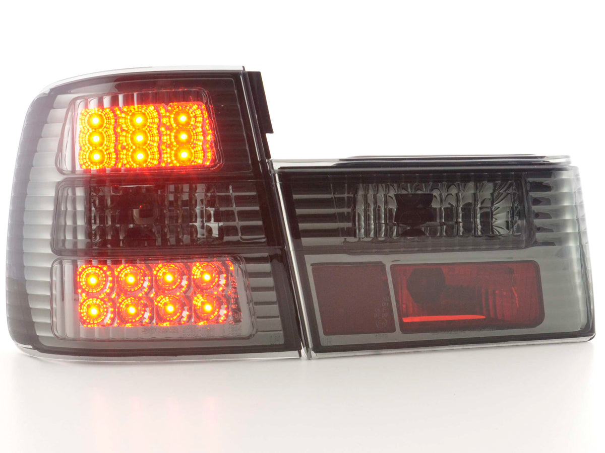 LED Rückleuchten Set BMW 5er Typ E34 Bj. 88-94 schwarz