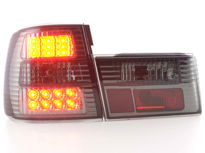 LED Rückleuchten Set BMW 5er Typ E34 Bj. 88-94 schwarz