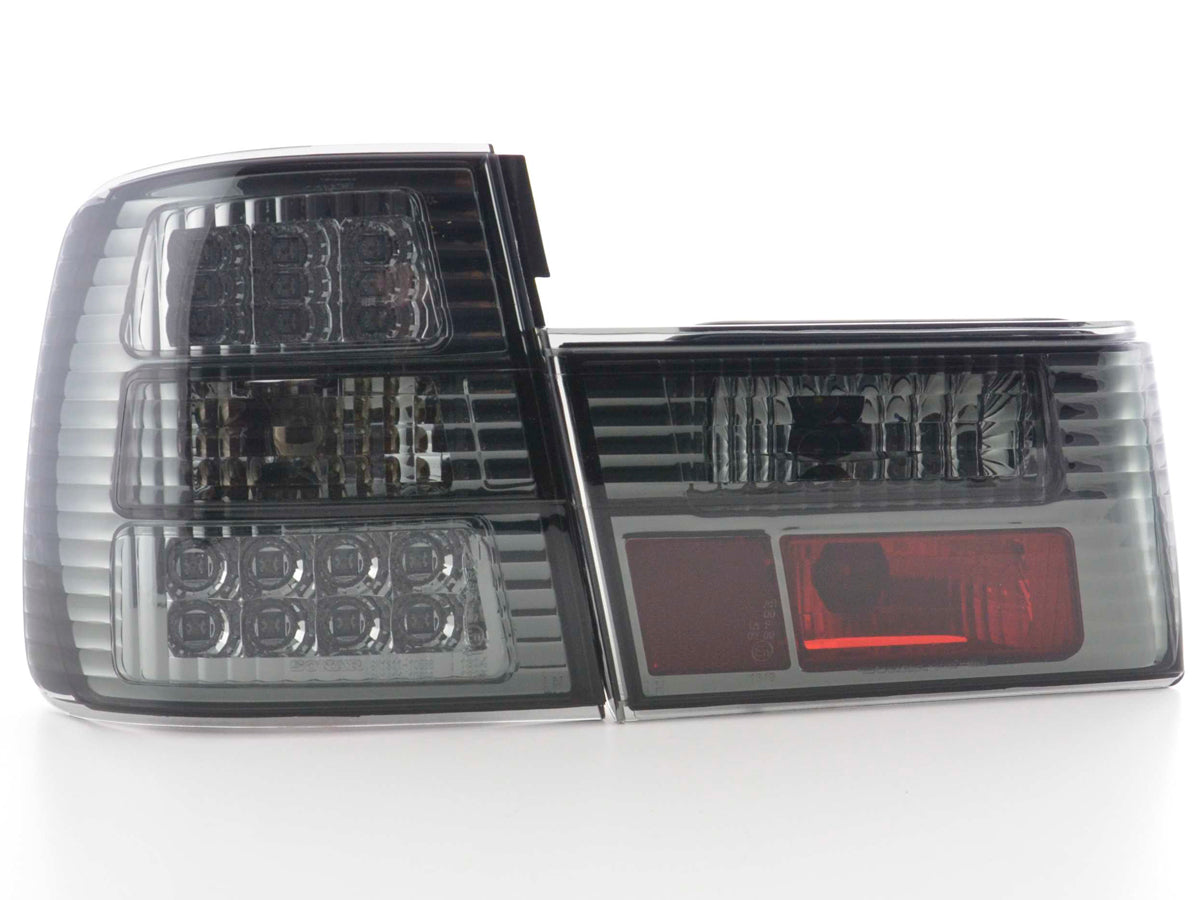 LED Rückleuchten Set BMW 5er Typ E34 Bj. 88-94 schwarz