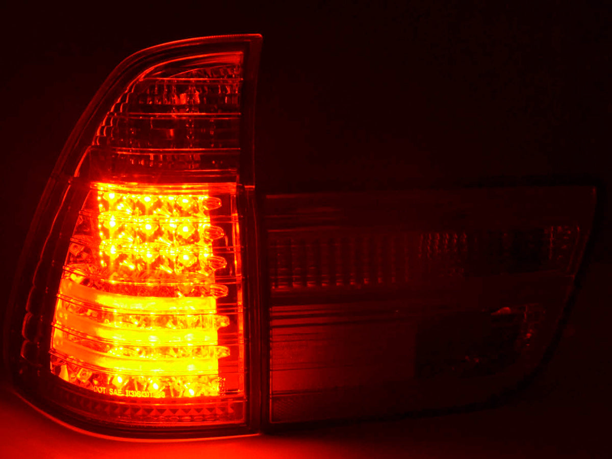 LED Rückleuchten Set BMW X5 E53 Bj. 98-02 chrom