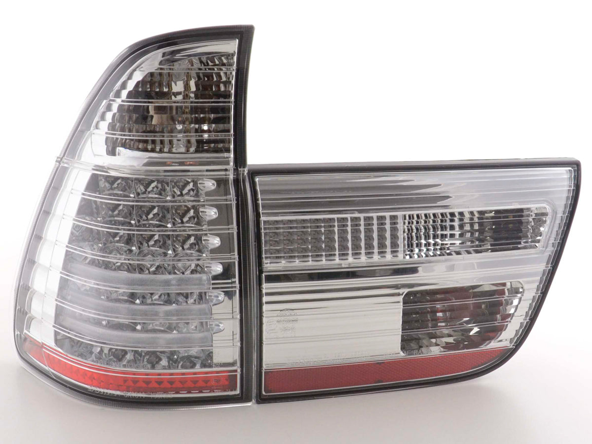 LED Rückleuchten Set BMW X5 E53 Bj. 98-02 chrom
