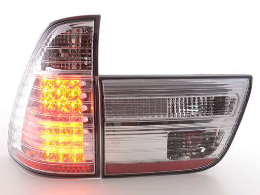 LED Rückleuchten Set BMW X5 E53 Bj. 98-02 chrom
