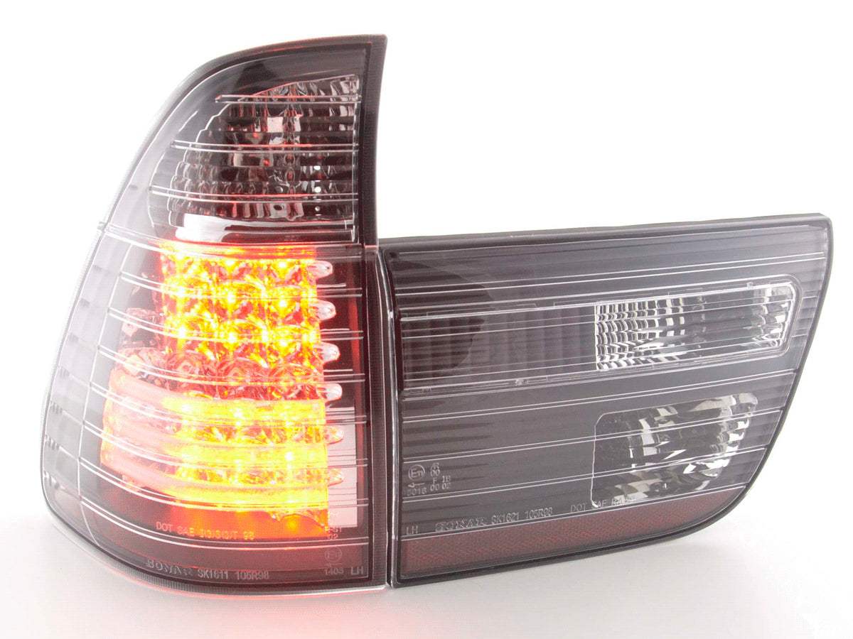LED Rückleuchten Set BMW X5 Typ E53 98-02 schwarz